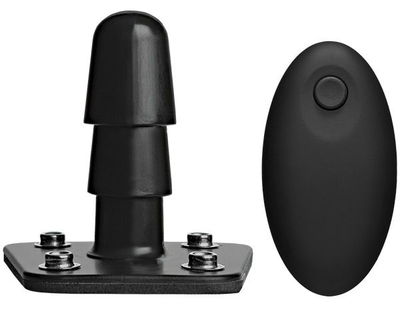 Вибрирующий штекер Doc Johnson Vac-U-Lock Vibrating Plug with Wireless Remote (21810000000000000)
