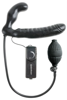Надувной безремневой вибро-страпон Fetish Fantasy Series Inflatable Vibrating Strapless Strap-On (18653000000000000)