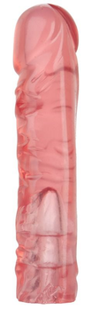 Насадка для страпона Doc Johnson Vac-u-lock Crystal Jellies Dong 8 Inch Pink (08919 трлн)