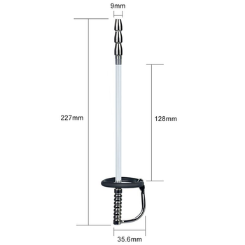 Расширитель для уретры Through Hole Penis Plug Through Hole With Glans Ring (03929000000000000)