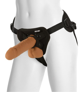 Страпон Vac-U-Lock Platinum Edition The 6 inch Realistic Cock with Supreme Harness цвет коричневый (14650014000000000)