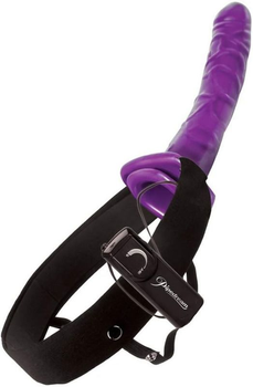 Полый страпон Vibrating Hollow Strap-On Purple (10211000000000000)