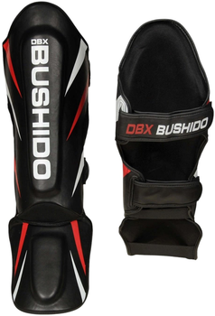 Захист гомілки та стопи Bushido SP-10v2 XL Black/Red (5902539014525)