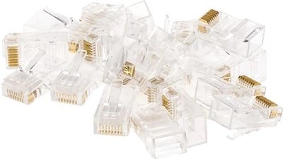 Конектор Atcom RJ45 8p8c, 100 шт у пакеті (3796)