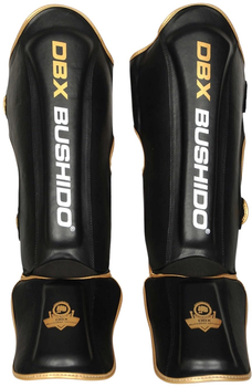 Захист гомілки та стопи Bushido SP-10v4 L Black/Gold (5902539015973)