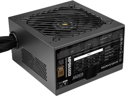 Блок живлення Tacens Mars Gaming MPB650SI 650W Black (TACMARS-MPB650SI)