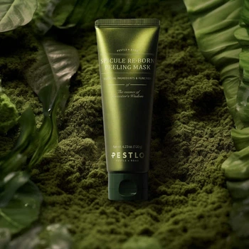Очищуюча пілінг-маска зі спікулами зеленим чаєм та полином PESTLO Spicule Re-Born Peeling Mask 120 г