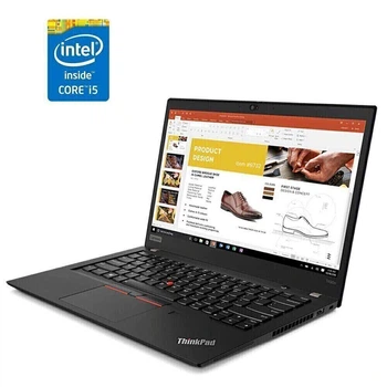 Ультрабук Lenovo ThinkPad T490s / 14" (1920x1080) IPS / Intel Core i5-8250U (4 (8) ядра по 1.6 - 3.4 GHz) / 16 GB DDR4 / 240 GB SSD / Intel UHD Graphics / WebCam б/у