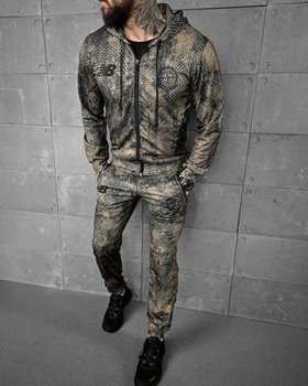 Стильний спортивний костюм чоловічий Stone Island M зелений (87502)