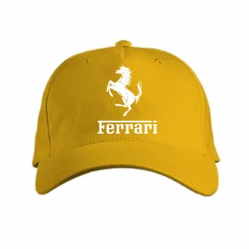 Кепка Ferrari логотип Жовтий