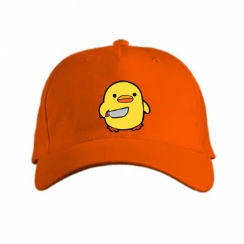Кепка Duckling With A Knife Помаранчевий