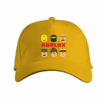 Кепка Roblox icons Жовтий
