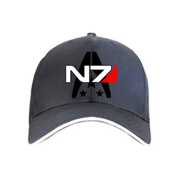 Кепка Mass Effect logo N7 Чорний