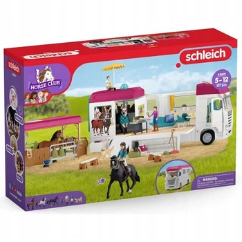 Schleich Horse Club 42619 транспортер для коней автомобіль для транспортування кемпер + аксесуари
