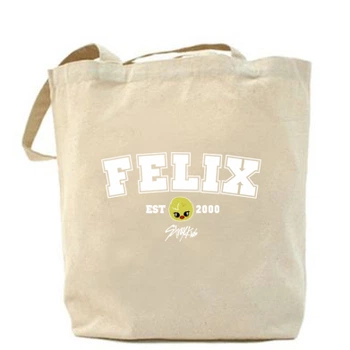 Шопер felix stray kids Бежевий