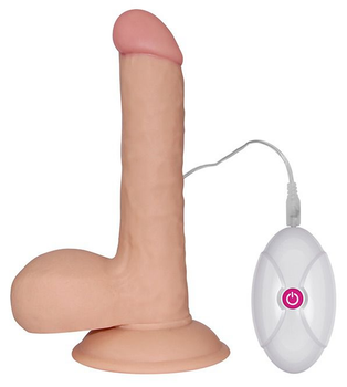 Вібратор Lovetoy 7.5 The Ultra Soft Dude Vibrating (2085700000000000)