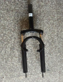 Вилка велосипедная амортизационная (26, черная, V-Brake) MPARTS