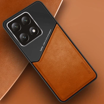 Комбинированный чехол Generous Xiaomi 14T Orange (39164-2C)
