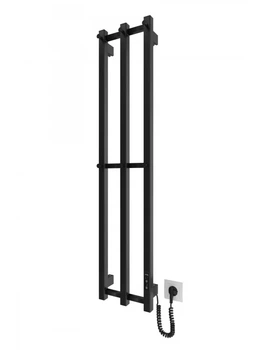 Электрический полотенцесушитель Hygge Family Slim 1170х250 TR К черный мат