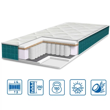 Матрац Eurosleep FRESH "SPRING 2в1" - нестандарт за м.кв