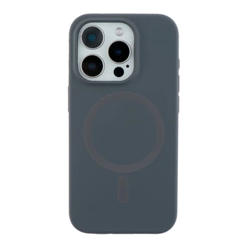 Чохол Glow Silicone Case with Magsafe для iPhone 15 Pro Max Колір Grey