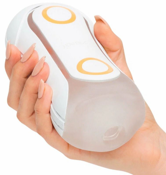 Мастурбатор Tenga Flip Orb Orange Crash колір білий (22580004000000000)