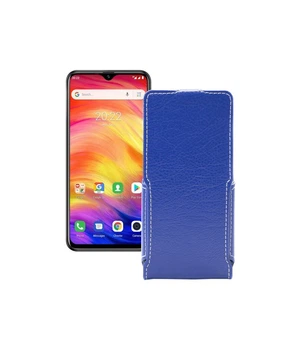 Чохол-флип з екошкіри для телефону Ulefone Note 7P Синій