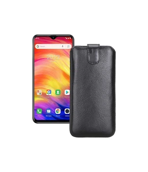 Витяжка з екошкіри для телефону Ulefone Note 7P Чорний