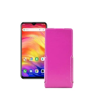 Чохол-флип з екошкіри для телефону Ulefone Note 7P Рожевий