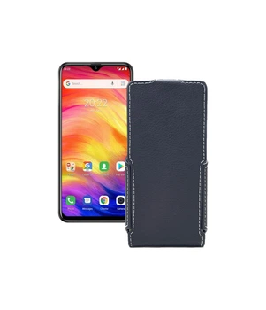 Чохол-флип з екошкіри для телефону Ulefone Note 7P Чорний матовий