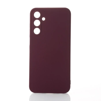 Чохол Samsung A35 Soft Silicone Case Бордовий