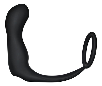 Анальная вибропробка с эрекционным кольцом Lovetoy Ass Gasm Prostate Plug Combo (20845000000000000)