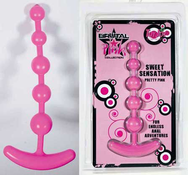 Анальний ланцюжок Sweet sensation pink (07846000000000000)