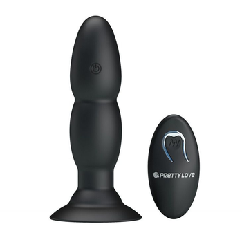 Анальная пробка-ротатор Baile Pretty Love Beaded For Extra Pleasure (02641000000000000)