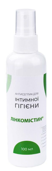 Антисептик для наружного и местного применения Линкомистин (0,1% водный раствор мирамистина) в спрее, 100 мл (16854000000000000)