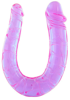 Двухсторонний фаллоимитатор Seven Creations Double Mini Dong Twin Head Lavender (10478000000000000)