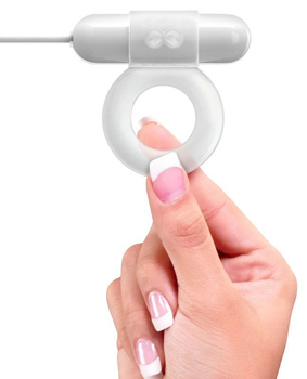 Эрекционное кольцо с вибрацией iSex USB Luv Ring (17034000000000000)