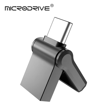 Двухсторонняя флешка USB и Type-C флешка Microdrive 64GB