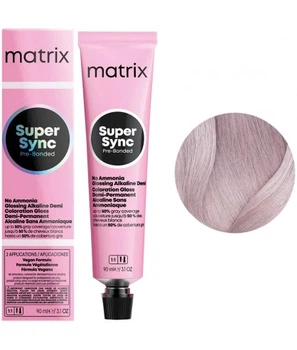 Крем-краска безаммиачная Matrix Super Sync Pre-Bonded SPV Sheer Pastel Violet 90 мл