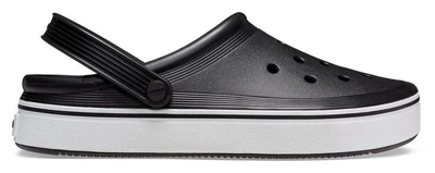Унісекс крокси Crocs Off Court Clog Black M6-W8 38-39р. (23,8 см) Чорний