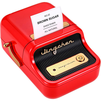 Портативный термопринтер для этикеток Niimbot B21S Red [119003]