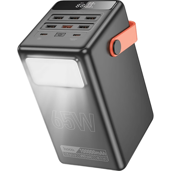 Зовнішній акумулятор Hoco Centurion DB03 Max 100000mAh 65W Black [122156]