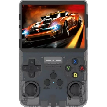 Ретро игровая приставка Data Frog R36s 15000 games in 1 Grey [112451]