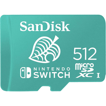 Карта памяти SanDisk microSDXC 512 GB A1 UHS-I Ultra for Nintendo Switch [95517]