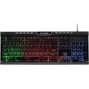 Клавіатура 2E Gaming KG300 LED USB Black (2E-KG300UB) [74251]