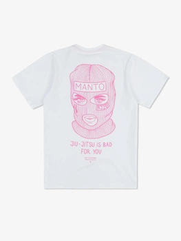Футболка MANTO x KTOF t-shirt BALACLAVA White L