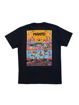 Футболка MANTO t-shirt GYM 2.0 Black L