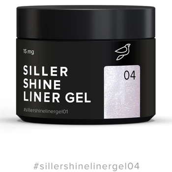 Гель SILLER Liner Shine Gel №04 15 мл банка