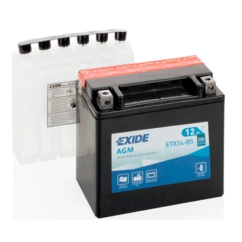 Акумулятор EXIDE ETX14-BS
