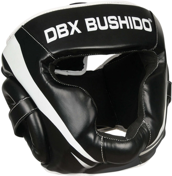 Kask bokserski Bushido ARH-2190 L Black/White (5902539014297)